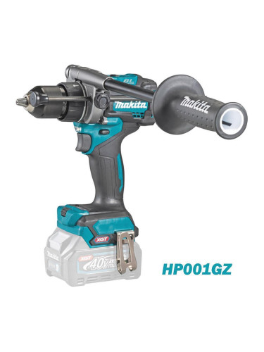Винтоверт акумулаторен, ударен, безчетков, Makita HP001GZ, 40V, XGT, 140 Nm, без батерия и зарядно
