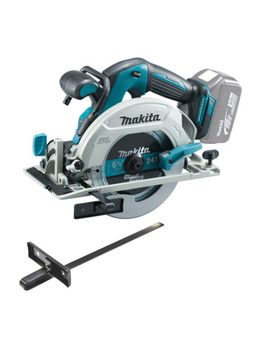 Циркуляр акумулаторен, ръчен, Makita DHS680Z, 18V, LXT, 165 мм, безчетков мотор