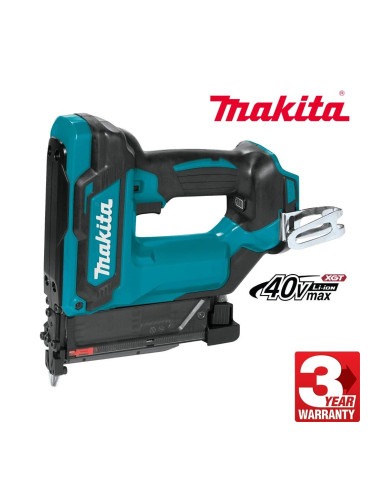 Такер акумулаторен за пирони Makita FN001GZ, 40V, XGT, 15-40 мм, безчетков мотор