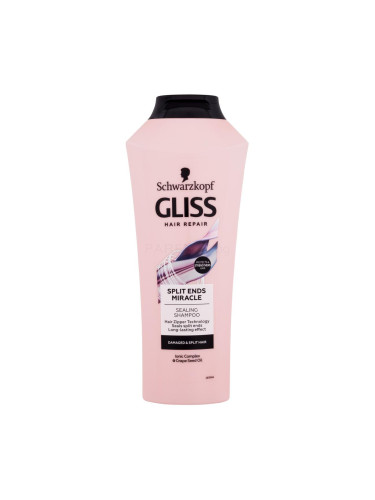 Schwarzkopf Gliss Split Ends Miracle Sealing Shampoo Шампоан за жени 400 ml