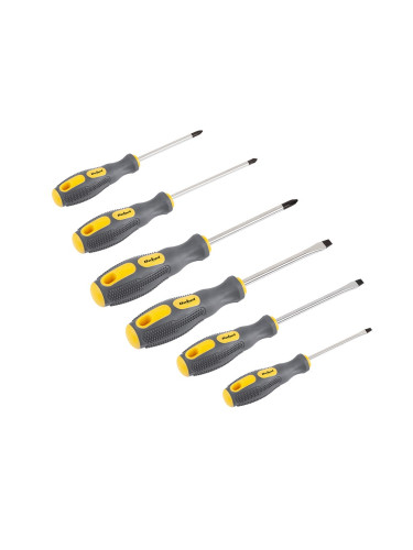 Отвертки RB-1108, комплект, стомана, 6 части, Rebel