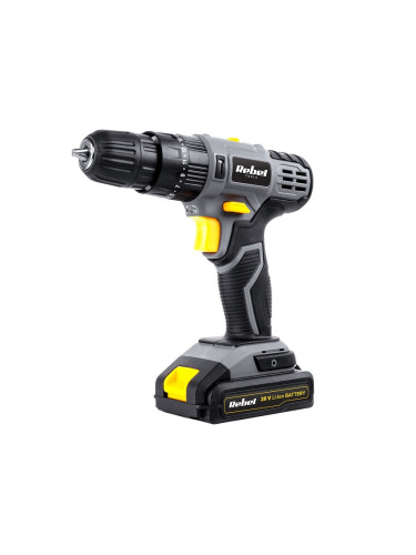 Акумулаторна бормашина (винтоверт), 20V, 2Ah, Li-ion, RB-1002, Rebel