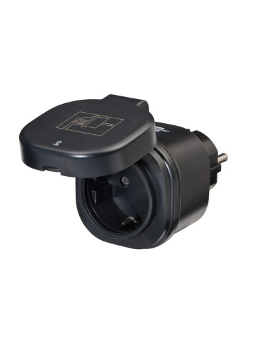 Wi-Fi smart, адаптер за контакт, 13A, 230VAC, IP44, влагозащитен, 1294860, Brennenstuhl