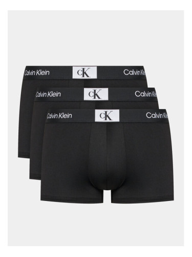 Calvin Klein Underwear Комплект 3 чифта боксерки 000NB3532A Черен