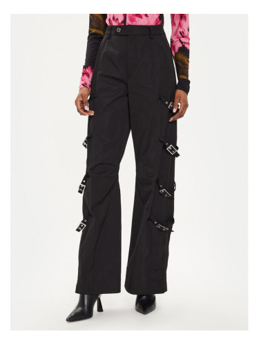 Gestuz Текстилни панталони 10908260 Черен Regular Fit