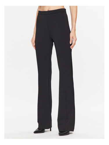 Pinko Текстилни панталони Spin Pantalone 101591 A0HC Черен Regular Fit
