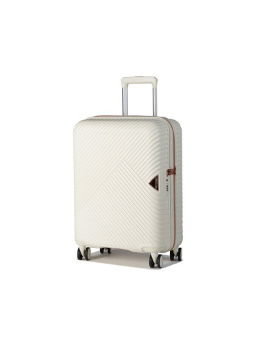 WITTCHEN Самолетен куфар за ръчен багаж 56-3P-841-88 Бял