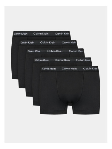 Calvin Klein Underwear Комплект 5 чифта боксери 000NB2877A Черен