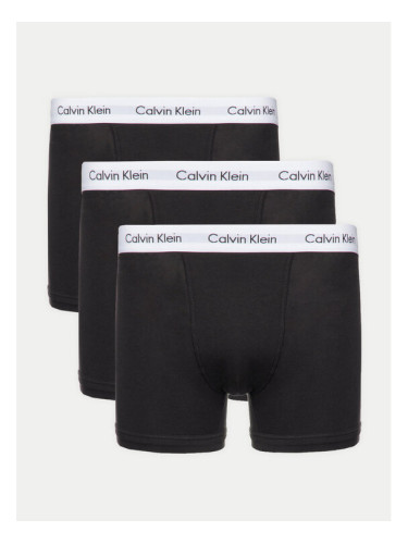 Calvin Klein Underwear Комплект 3 чифта боксерки 0000U2662G Черен Slim Fit