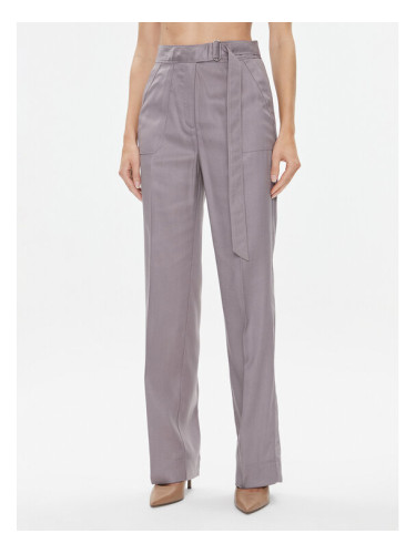 Calvin Klein Текстилни панталони K20K205687 Сив Regular Fit