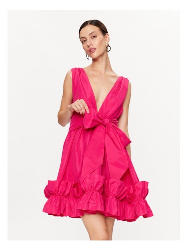 Pinko Коктейлна рокля Sigma 101782 Y3LE Розов Regular Fit