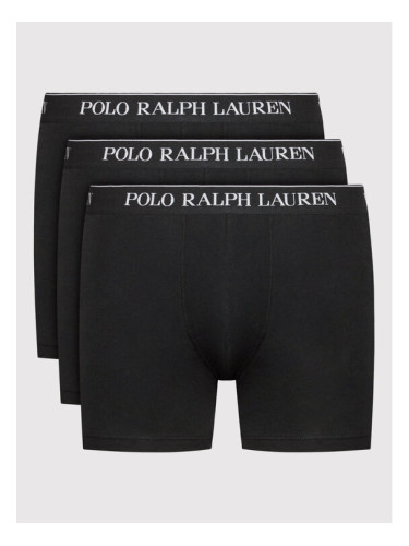 Polo Ralph Lauren Комплект 3 чифта боксерки 714835887002 Черен