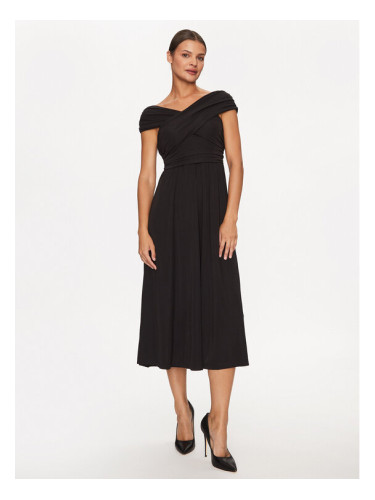 Rinascimento Коктейлна рокля CFC0115402003 Черен Regular Fit