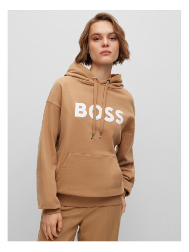 Boss Суитшърт 50490635 Кафяв Regular Fit