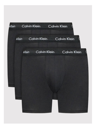 Calvin Klein Underwear Комплект 3 чифта боксерки 000NB1770A Черен