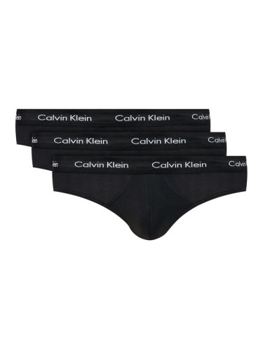 Calvin Klein Underwear Комплект 3 чифта слипове 0000U2661G Черен