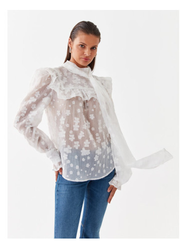Custommade Блуза Vivica 999357205 Бял Regular Fit