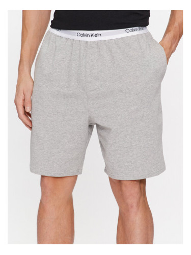 Calvin Klein Underwear Пижамени шорти 000NM2303E Сив Regular Fit