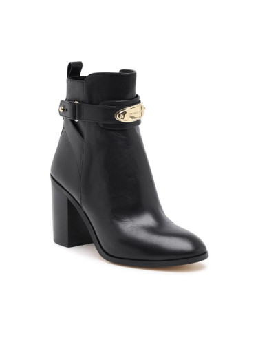 MICHAEL Michael Kors Боти Darcy Heeled Bootie 40F3DCHE5L Черен