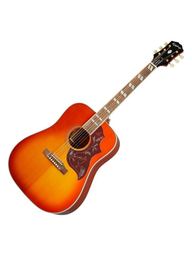 Epiphone Masterbilt Hummingbird Aged Cherry Sunburst Електро-акустична китара Дреднаут