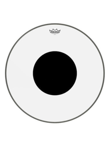 Remo CS-1322-10 Controlled Sound Clear Black Dot Bass 22" Kожа за барабан