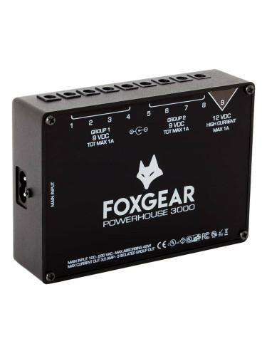 Foxgear Powerhouse 3000 Захранващ адаптер