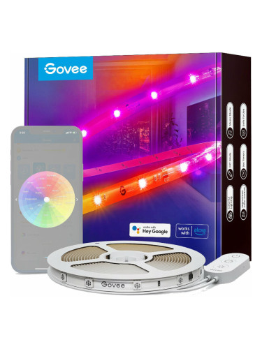 Govee WiFi RGBIC Smart PRO LED strap 5m Студийни светлини