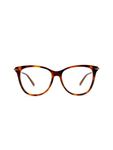 Elie Saab ES 071 086 16 53 - диоптрични очила, квадратна, дамски, кафяви