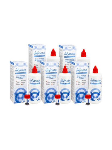 Oxynate Peroxide 5 x 380 ml с кутийки - разтвори за контактни лещи