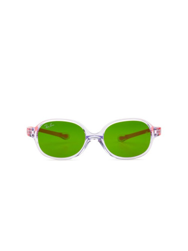 Ray-Ban Junior Rj9187S 7082/2 43 - кръгла слънчеви очила, детски, прозрачни