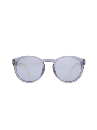 Carrera 8056/S KB7 T4 51 - кръгла слънчеви очила, мъжки, сиви, огледални