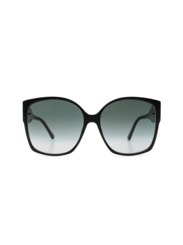 Jimmy Choo Noemi/S DXF 61 - квадратна слънчеви очила, дамски, черни