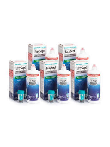 EasySept 5 x 360 ml с кутии - разтвори за контактни лещи