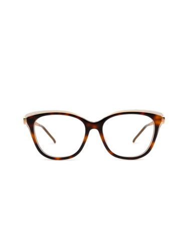 Elie Saab ES 050/G 2IK 16 53 - диоптрични очила, квадратна, дамски, кафяви