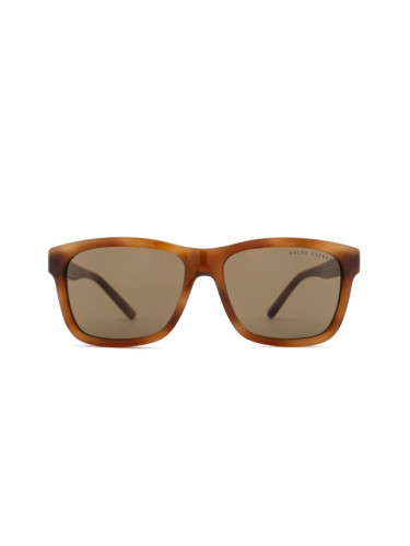 Ralph Lauren 0RL 8203Qu 602073 57 - правоъгълна слънчеви очила, мъжки, кафяви