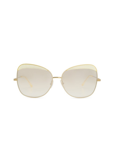 Etnia Barcelona Sinai GD 59 - квадратна слънчеви очила, дамски, златни