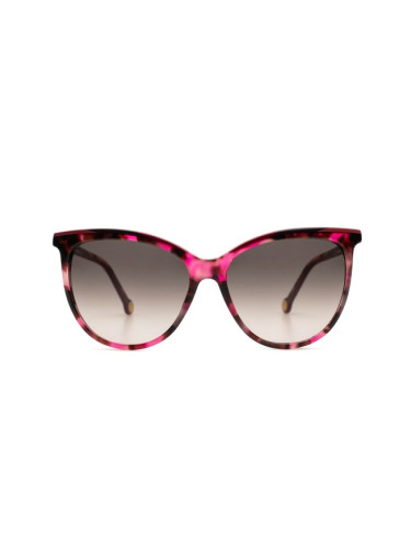 Carolina Herrera She827 09Sj 56 - квадратна слънчеви очила, дамски, розови