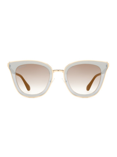 Jimmy Choo Lory/S 2M2/Fq 49 - cat eye слънчеви очила, дамски, златни, огледални