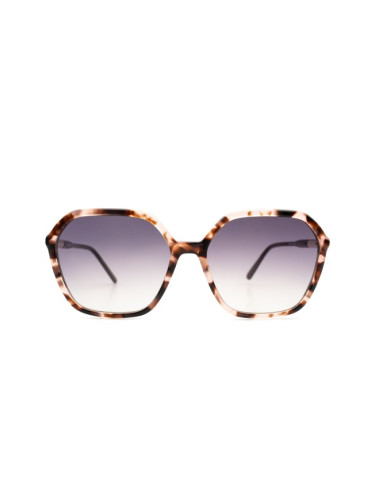 Lacoste L962S 610 60 - квадратна слънчеви очила, дамски, кафяви