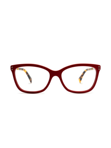 Moschino Mos504 C9A 16 53 - диоптрични очила, cat eye, дамски, червени
