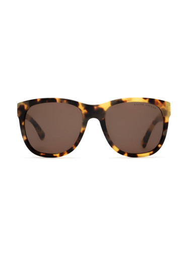 Ralph Lauren 0RL 8141 50043G 56 - квадратна слънчеви очила, дамски, кафяви