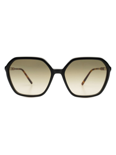 Lacoste L962S 001 60 - квадратна слънчеви очила, дамски, черни