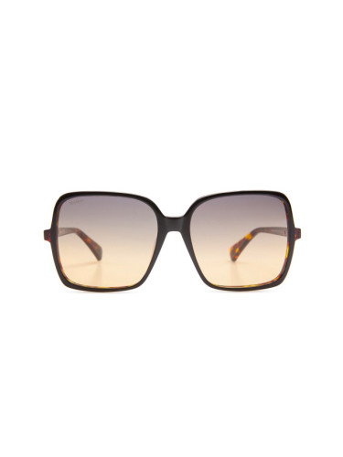 Max Mara Emme9 MM 0037 05K 60 - квадратна слънчеви очила, дамски, кафяви