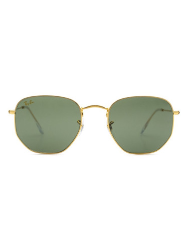 Ray-Ban Hexagonal RB3548 919631 - квадратна слънчеви очила, unisex, златни