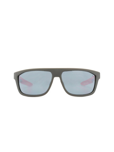 Puma Pu0326S 002 62 - правоъгълна слънчеви очила, мъжки, сиви, огледални