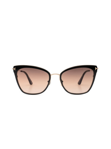 Tom Ford Faryn Ft0843/S 01F 56 - cat eye слънчеви очила, дамски, черни