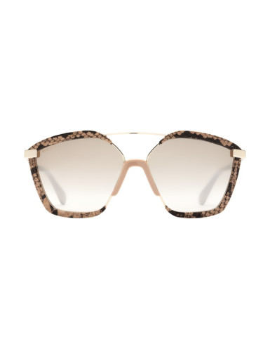 Jimmy Choo Leon/S 35J/Nq 61 - квадратна слънчеви очила, дамски, розови