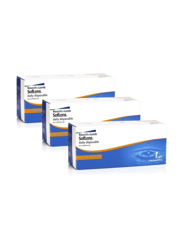 SofLens Daily Disposable for Astigmatism (90 лещи) - еднодневни контактни лещи, торични спорт, Hilafilcon B