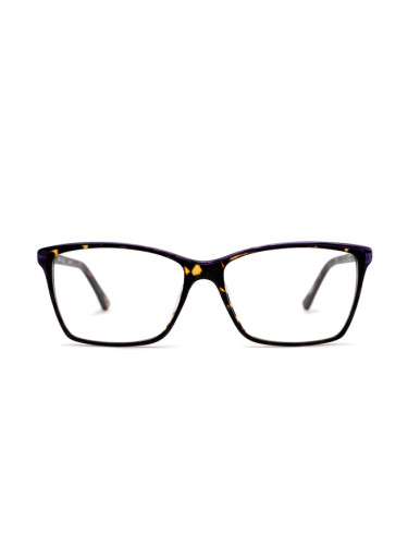 Etnia Madeir Puhv 56 - диоптрични очила, квадратна, дамски, кафяви