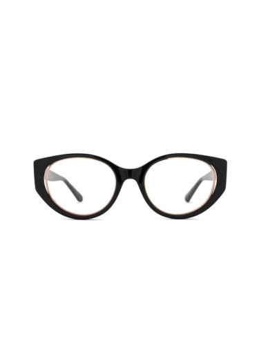 Guess Gu2885/V 001 52 - диоптрични очила, cat eye, дамски, черни